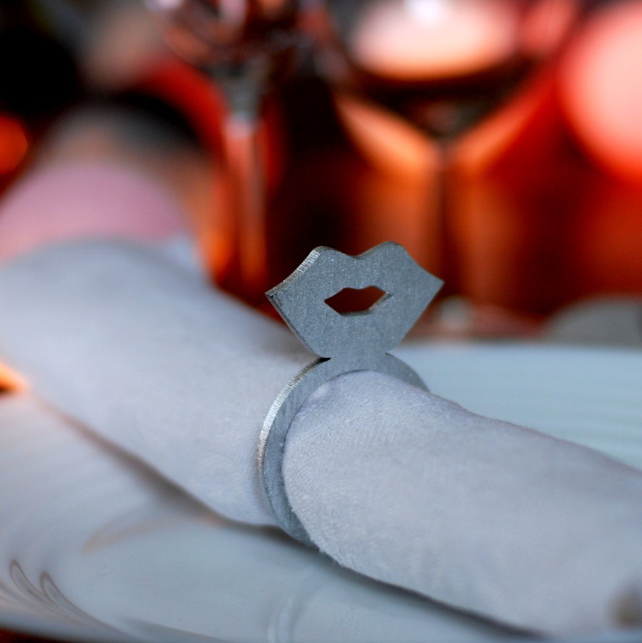 Dekoratīvi salvešu gredzeni ar Jūsu izvēlētu attēlu