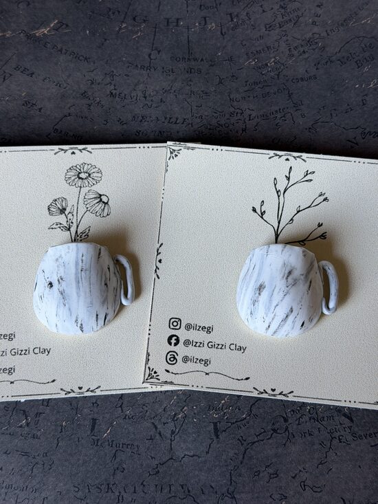 Vāzīte - magnēts, bērzs