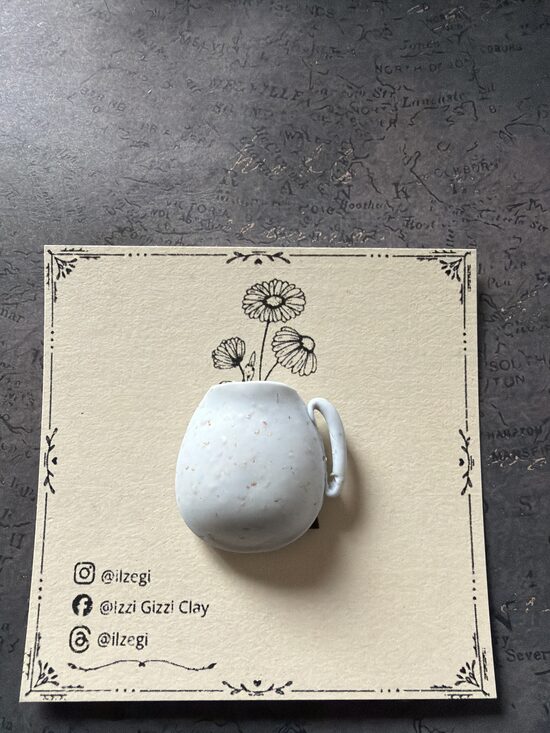 Vāzīte - magnēts, zilpelēka